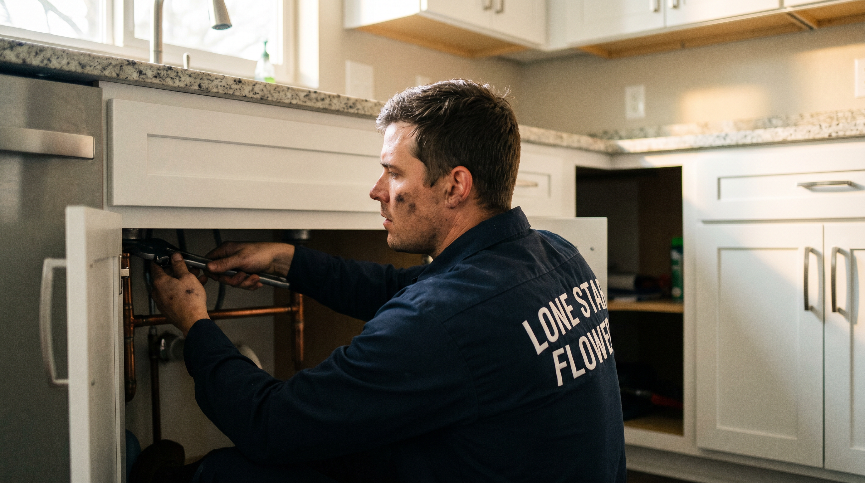 Lone Star Flow technician at work