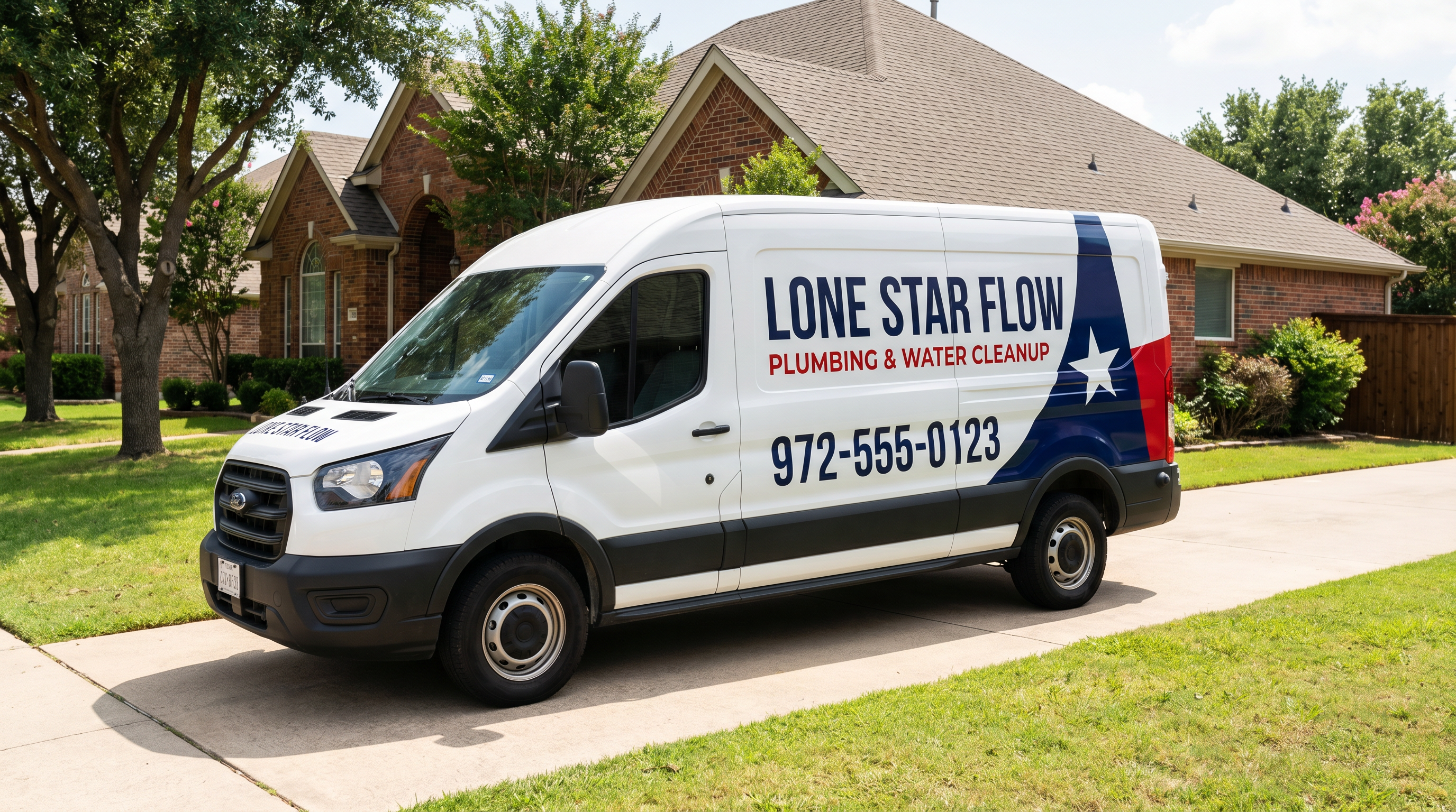 Lone Star Flow service van